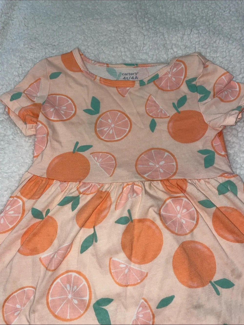 Carters Oranges Dress